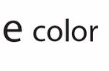 e color logo